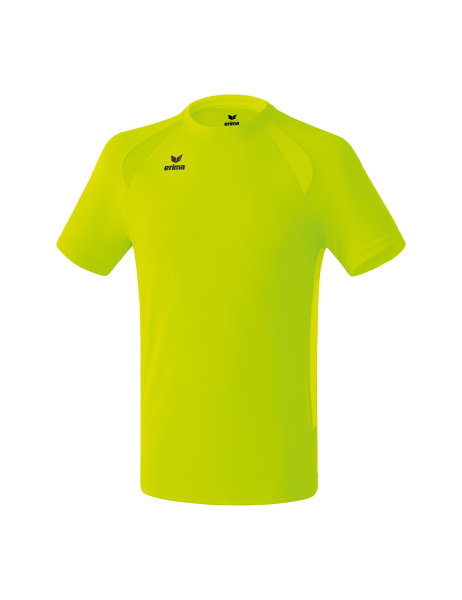 Erima Sport-Tshirt Basic Performance (100% Polyester, Mesh-Einsätze) neongelb Herren